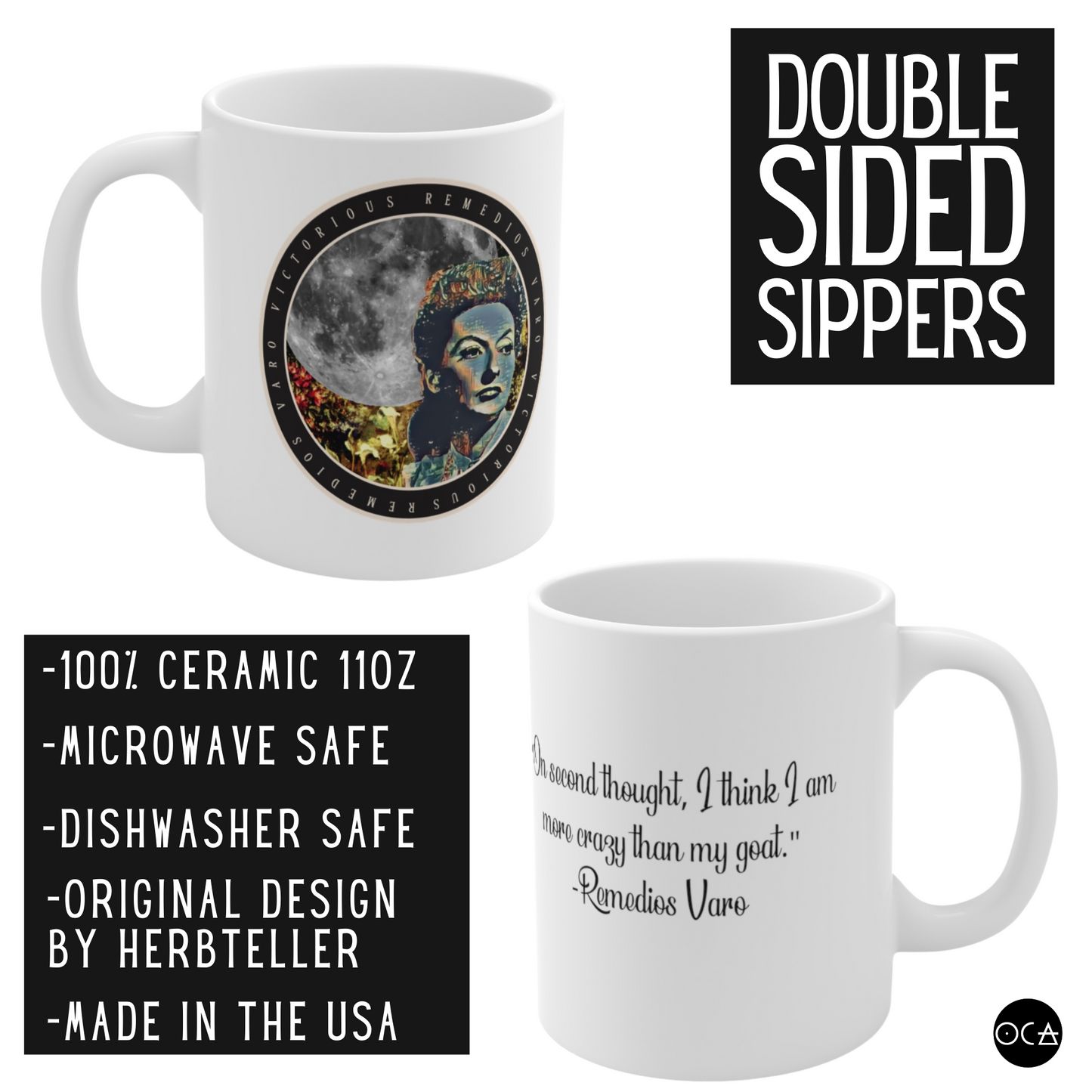 Remedios Varo Mug (Doublesided/2 Color Options)
