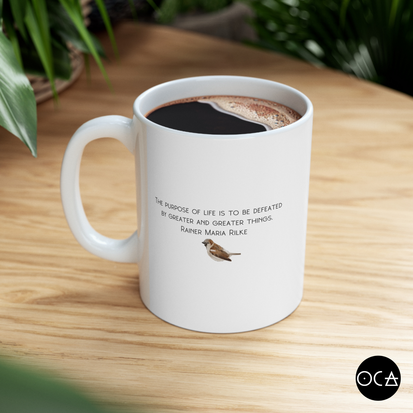 Rainer Maria Rilke Mug (Doublesided)