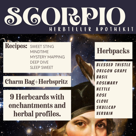 Scorpio Herbs Apothekit (Herb Kit/Tea Kit)