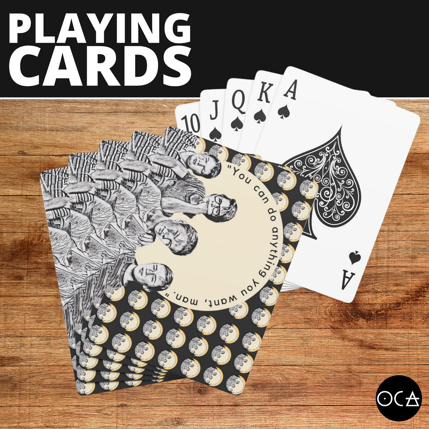 Stand By Me Playing Cards (2 Design Options)