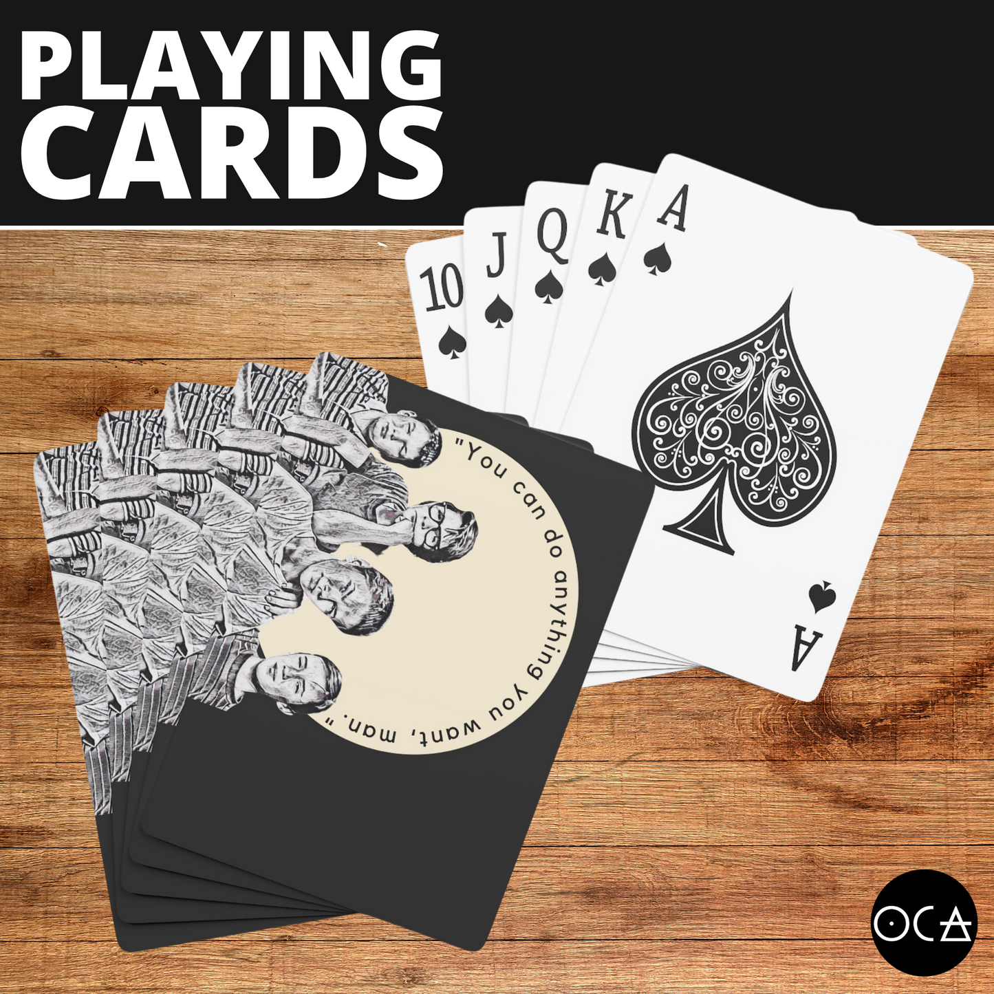 Stand By Me Playing Cards (2 Design Options)