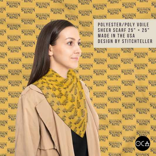 Storyscarf: Stephen King Spired (Sheer Scarf/Multiple Colors)