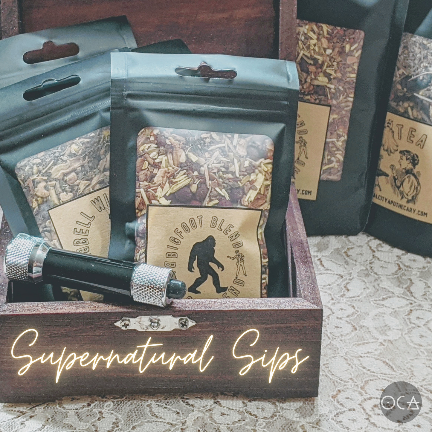 Supernatural Sip Set (Paranormal Tea Gift Set/Tea Sampler)