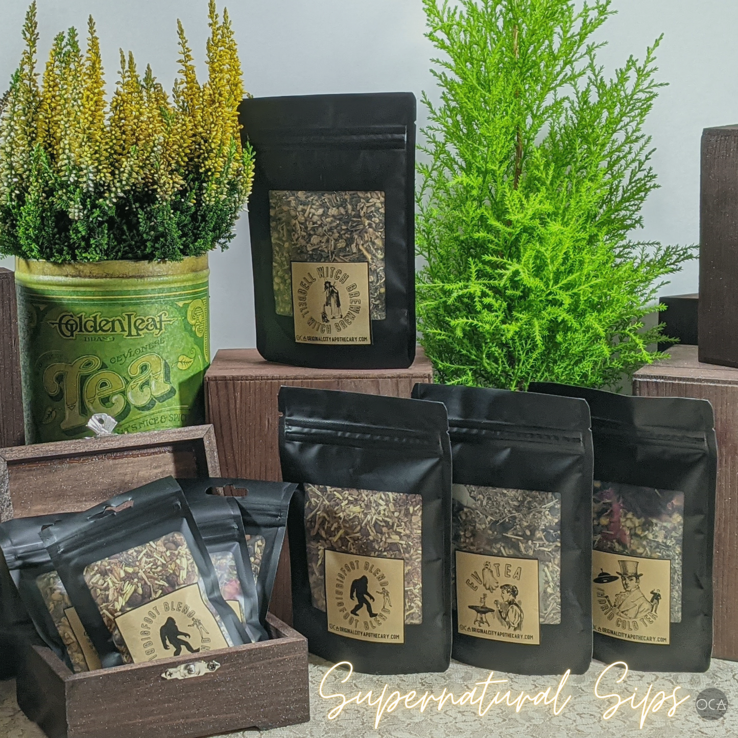 Supernatural Sip Set (Paranormal Tea Gift Set/Tea Sampler)