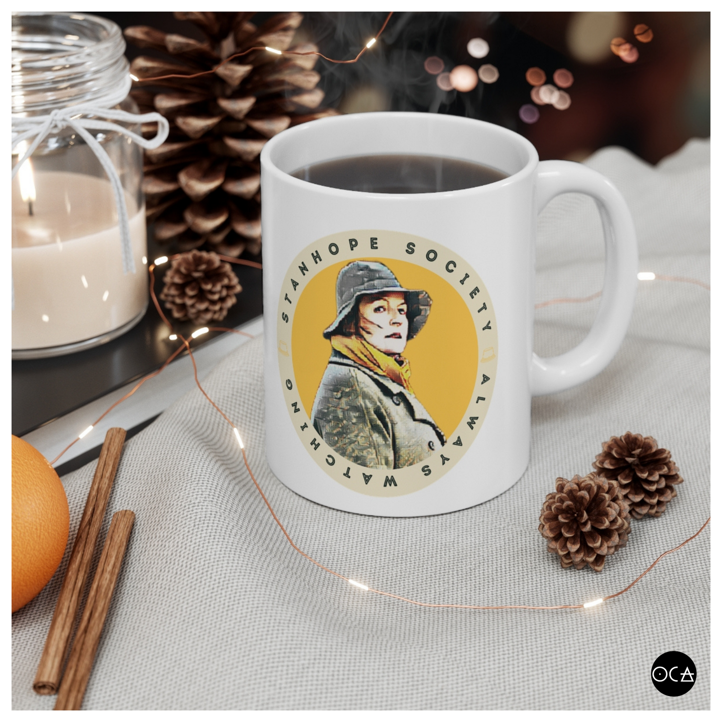 Vera Stanhope Society Mug Inspired by Vera Stanhope DCI (Doublesided/2 different size options)