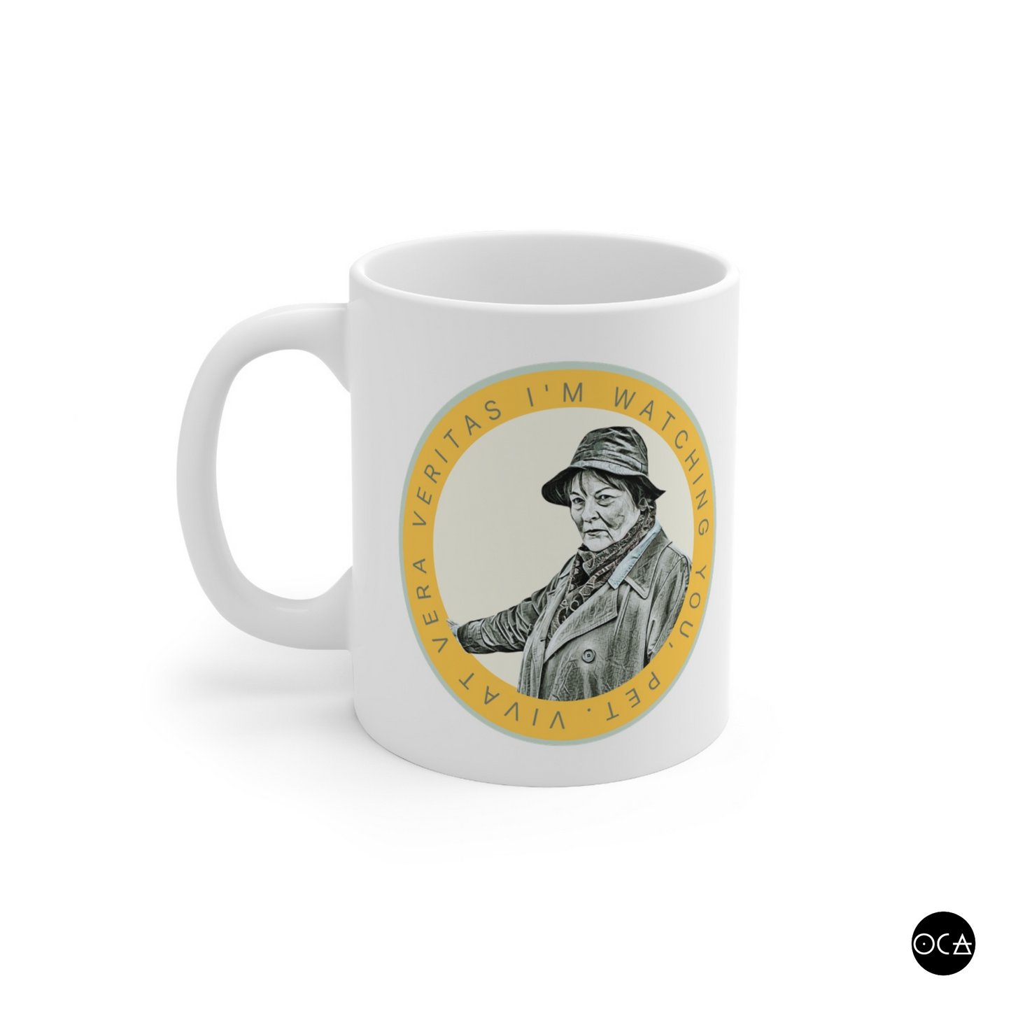 Vera Stanhope Society Mug Inspired by Vera Stanhope DCI (Doublesided/2 different size options)