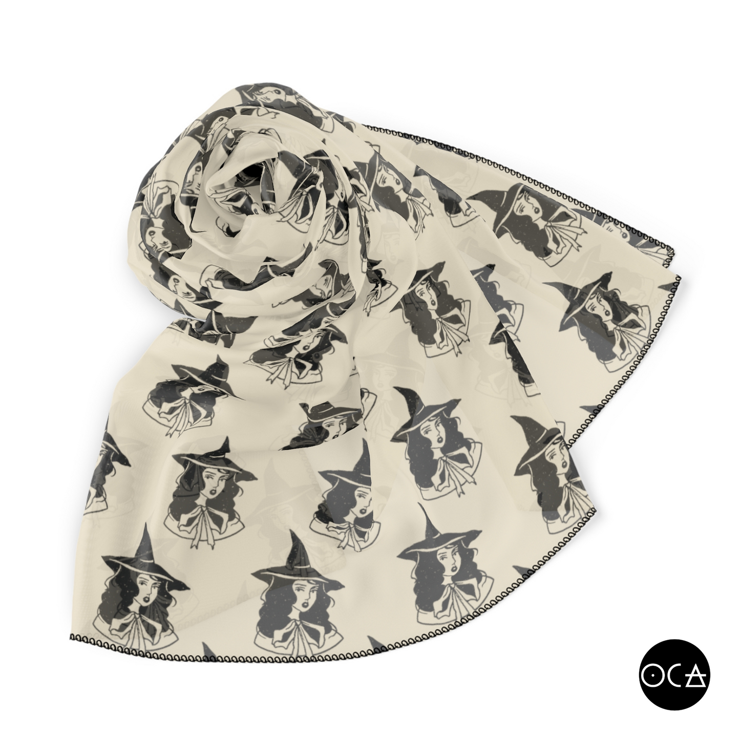 Storyscarf: Witchy Ways (Sheer Scarf/Multiple Colors)