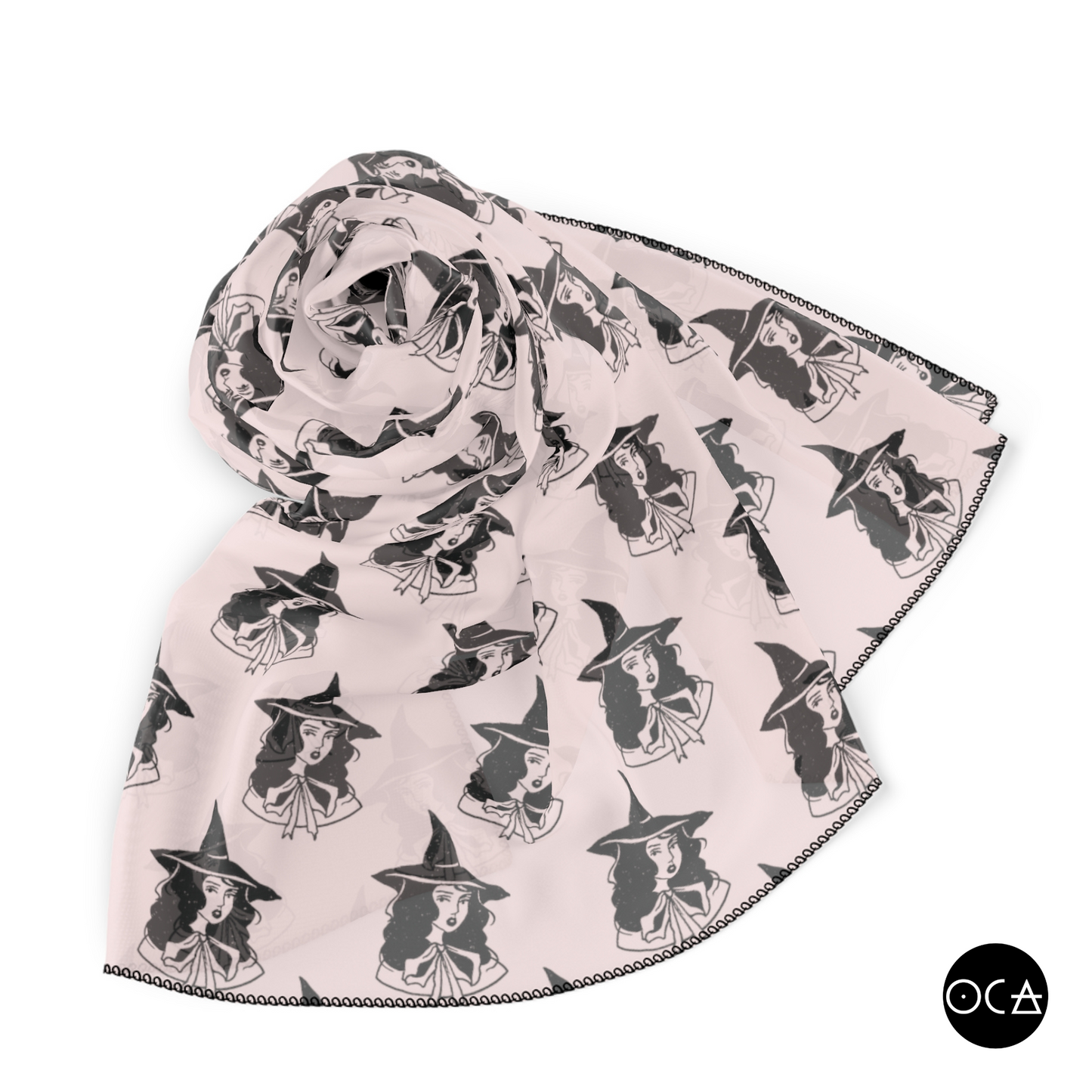 Storyscarf: Witchy Ways (Sheer Scarf/Multiple Colors)
