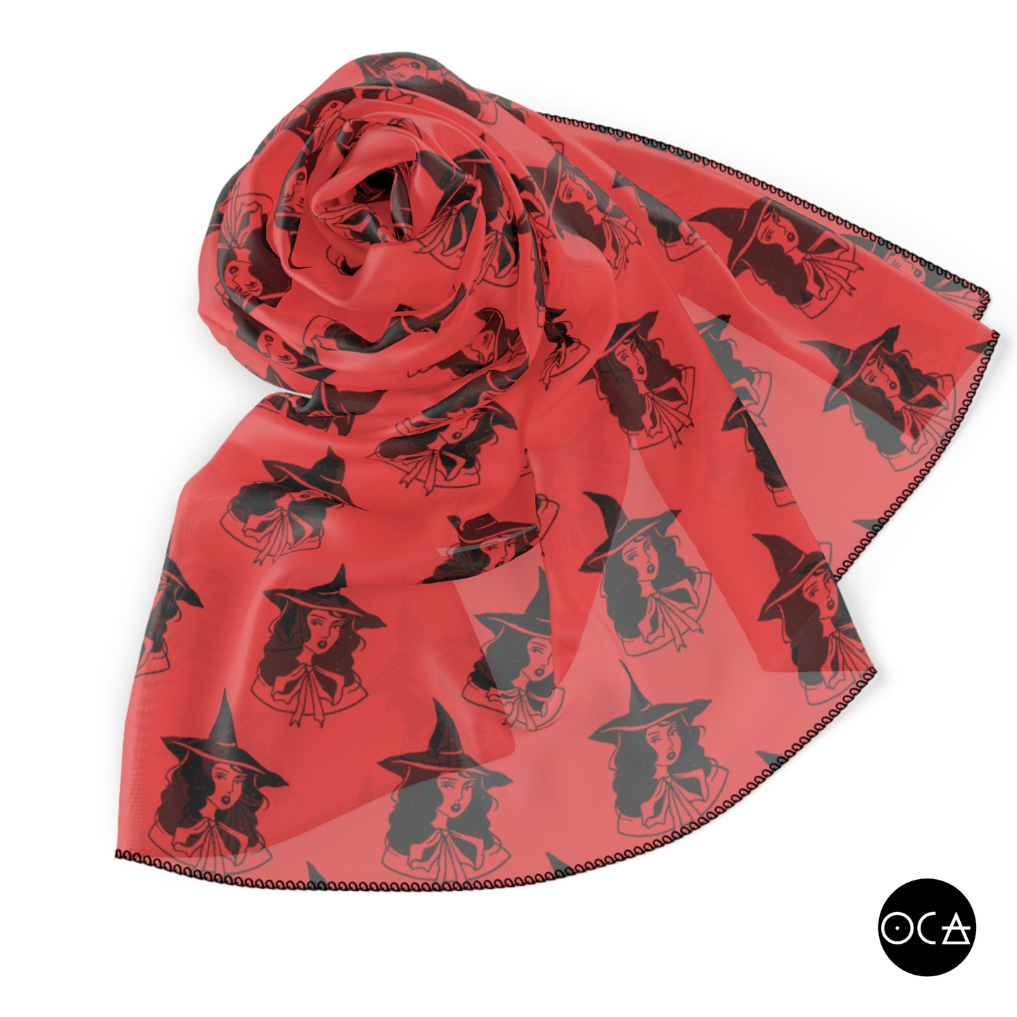 Storyscarf: Witchy Ways (Sheer Scarf/Multiple Colors)