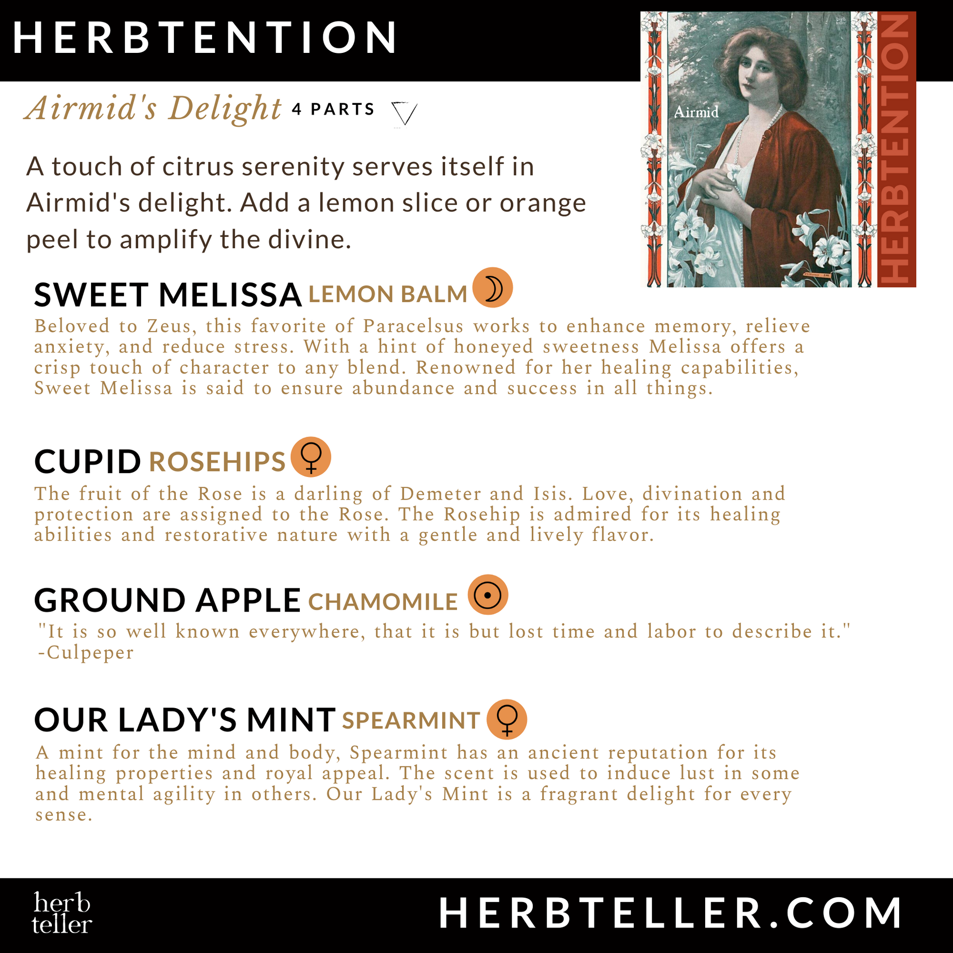 Airmid's Delight Herbal Tea - Original City Apothecary