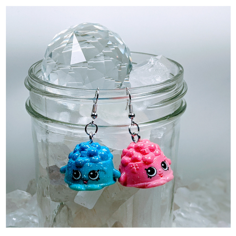 Bubble Dangles Earrings | Strawbphiazbling