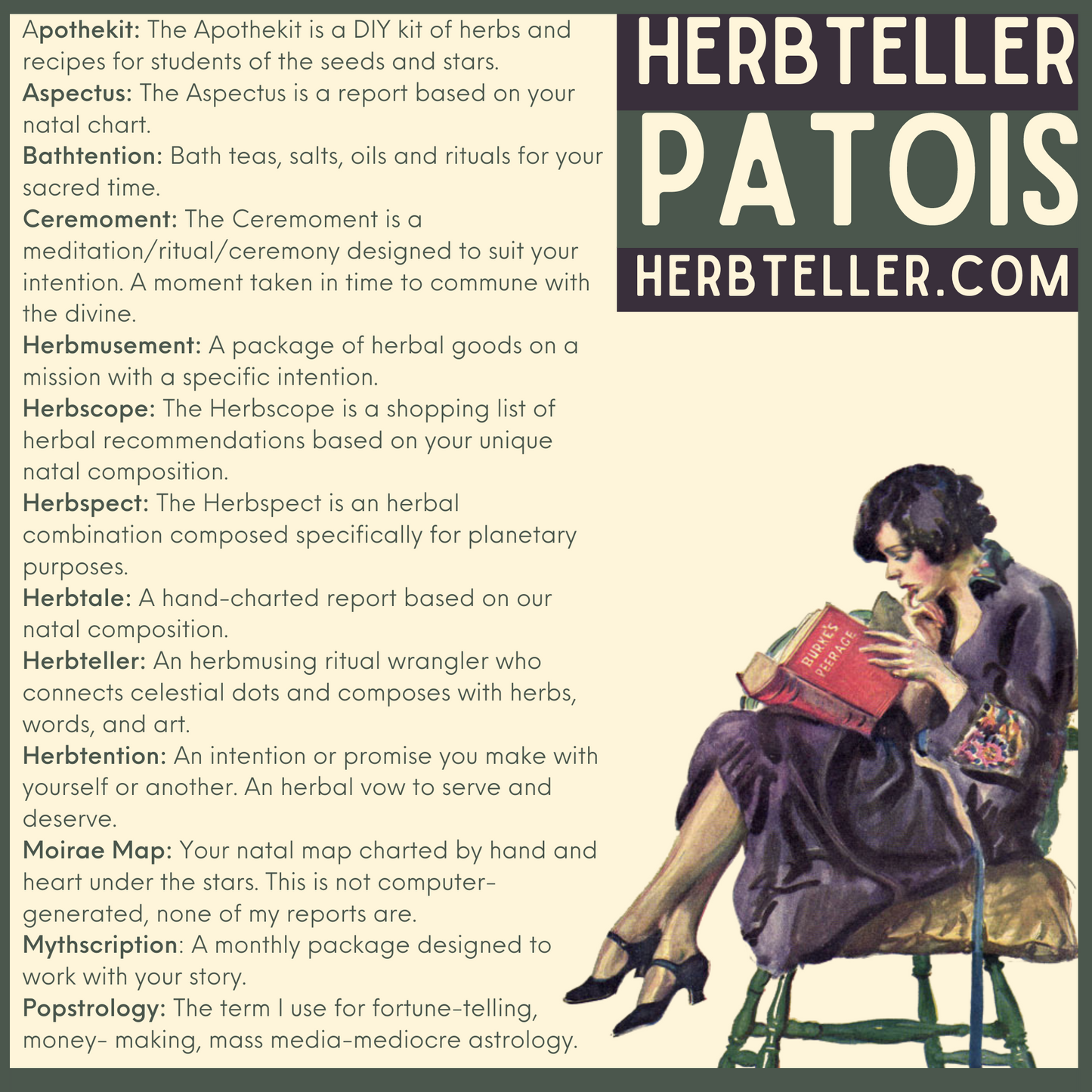Demeter's Dawn Herbal Tea/Infusion
