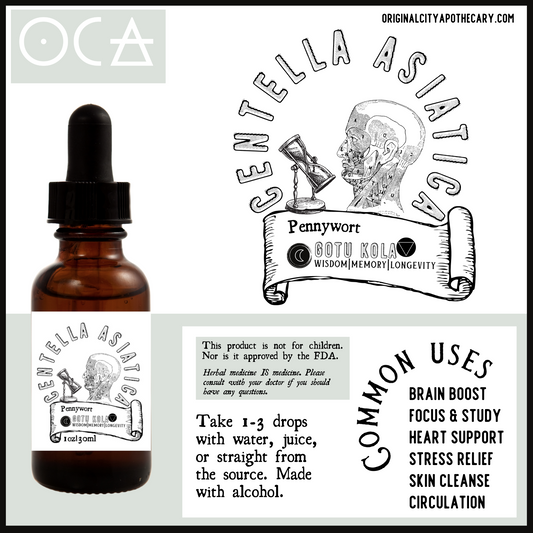 Gotu Kola (Elixir of Life) Herbal Tincture