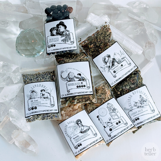 Herbmusement: Oh My Mercury Ceremoment DIY (Tea/Incense/Ritual/Oil Set)