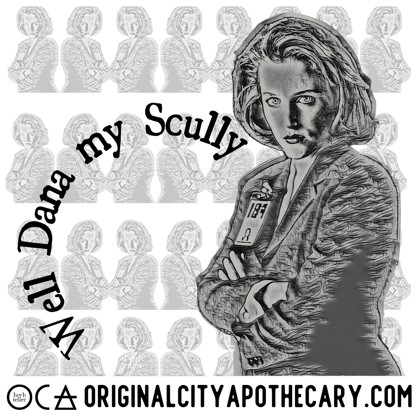 Well Dana me Scully (Dana Scully-inspired Herbal Tea/Infusion)