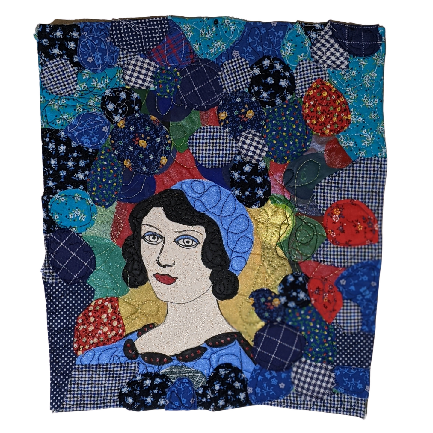 Mora Fata's Fate Art Quilt (by Stitchteller)