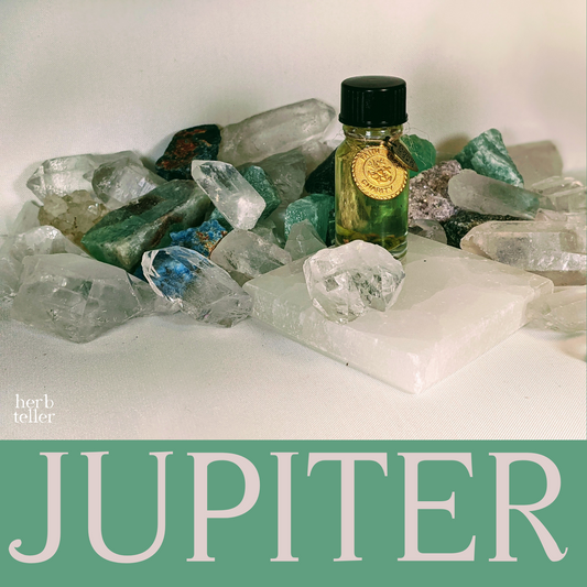 Oh My Jupiter Herbmusement (Tea/Oil/Incense) Ritual Set