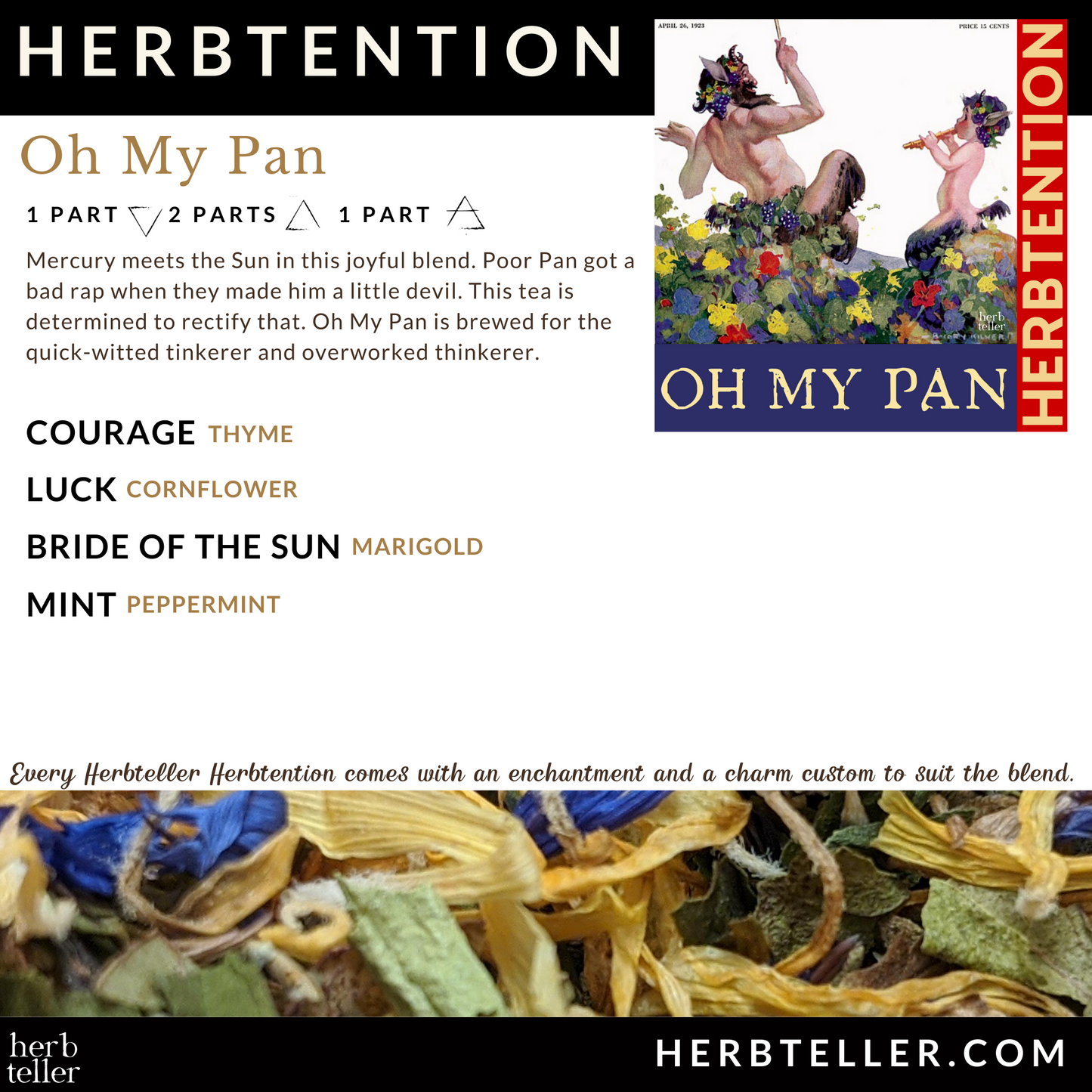 Oh My Pan Herbal Tea - Original City Apothecary