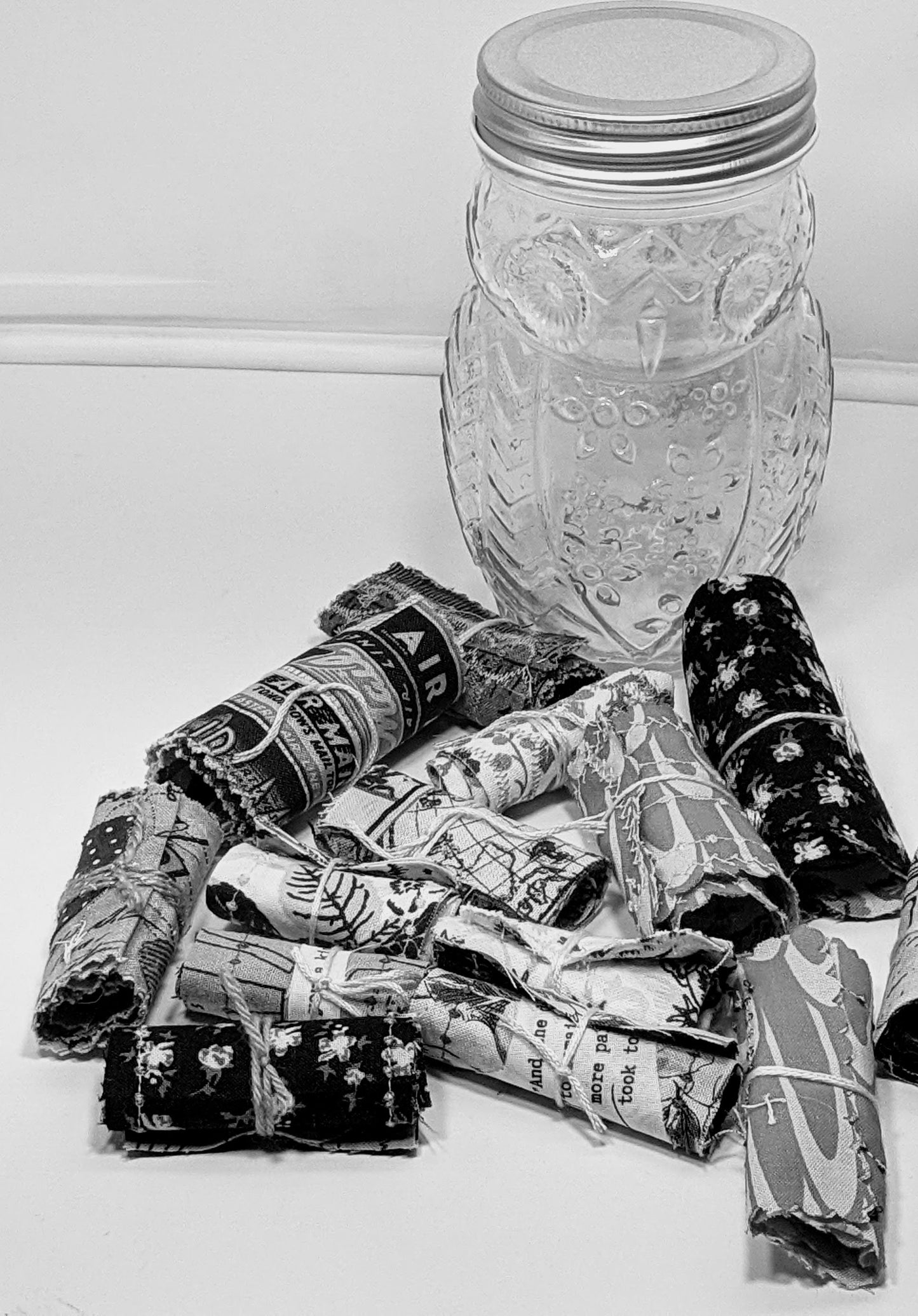 Scraps of Wisdom (Owl Jar) - Original City Apothecary