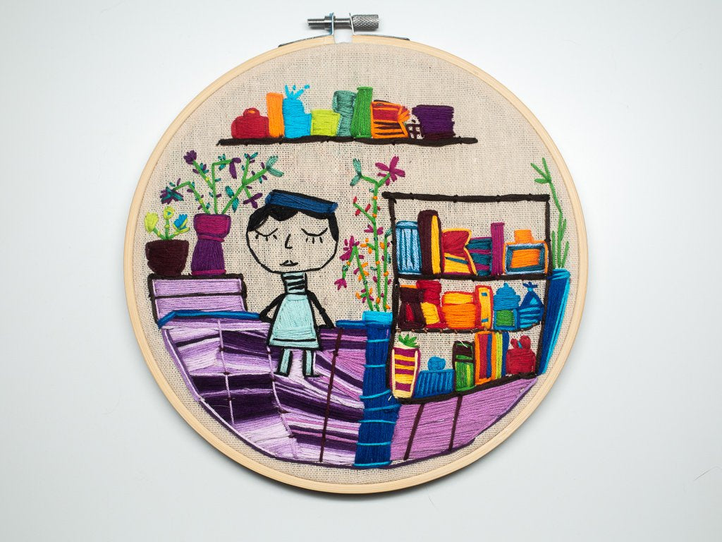 Stitched Tale: Basements From Before: Eugenia - Original City Apothecary