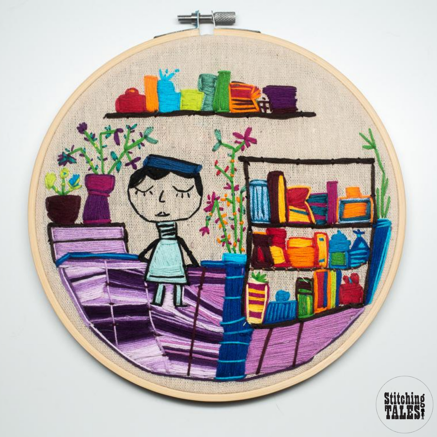 Stitched Tale: Basements From Before: Eugenia - Original City Apothecary