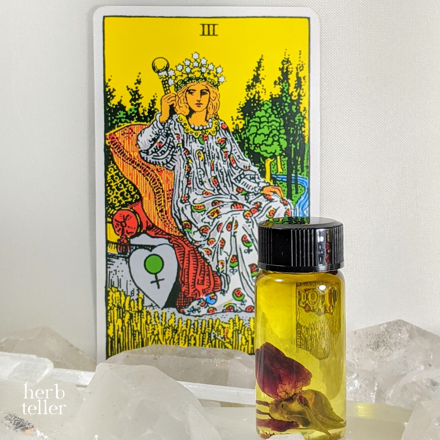 The Empress Herbteller Tarot (Herbal Perfume/Oil)