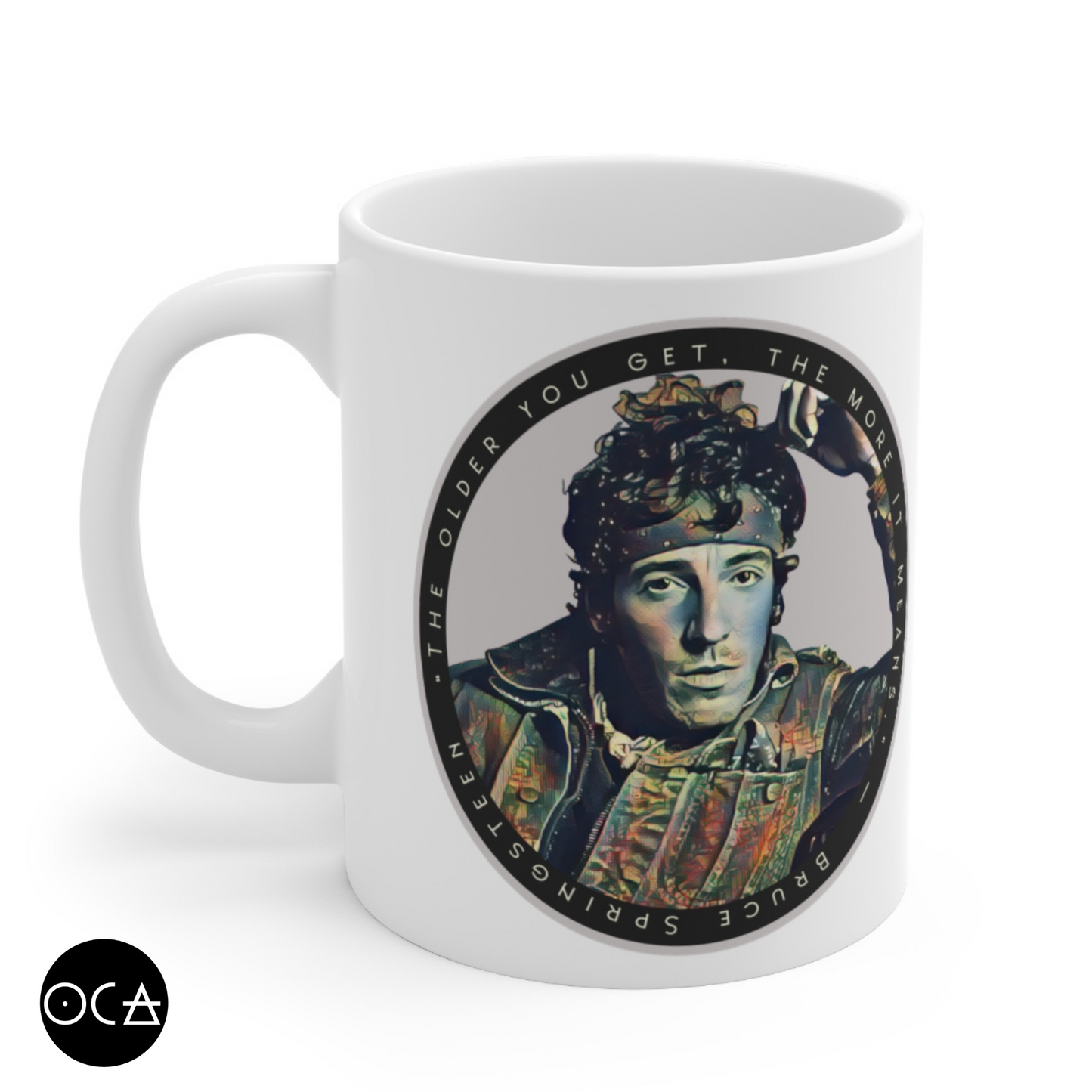 The Boss Mug an ode to Bruce Springsteen (Doublesided/2 Color Options)