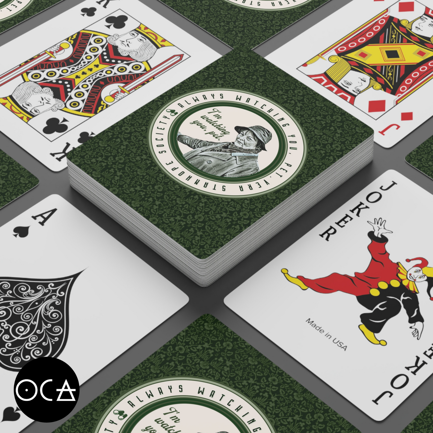 Vera Stanhope Playing Cards (3 Design Options)