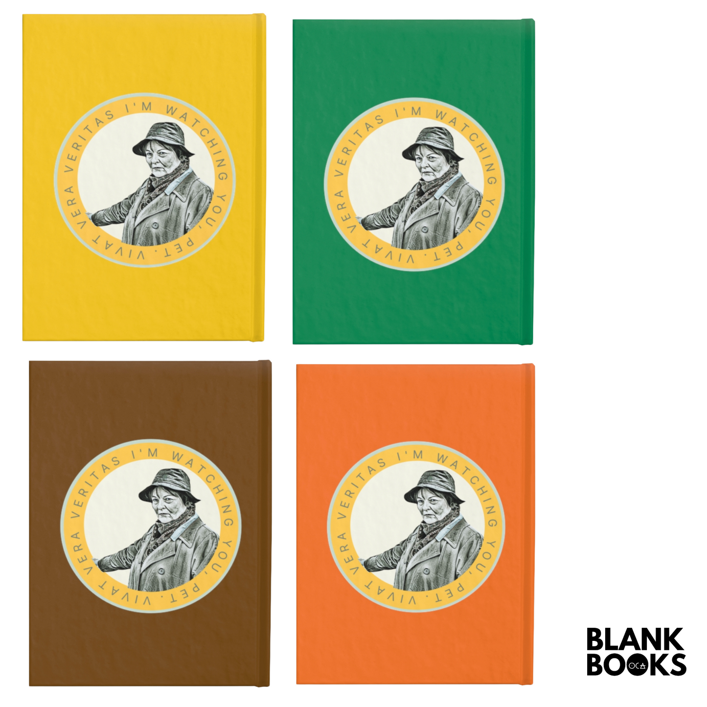 Vera Stanhope Society Journal Inspired by Vera Stanhope DCI (Doublesided/4 color options)