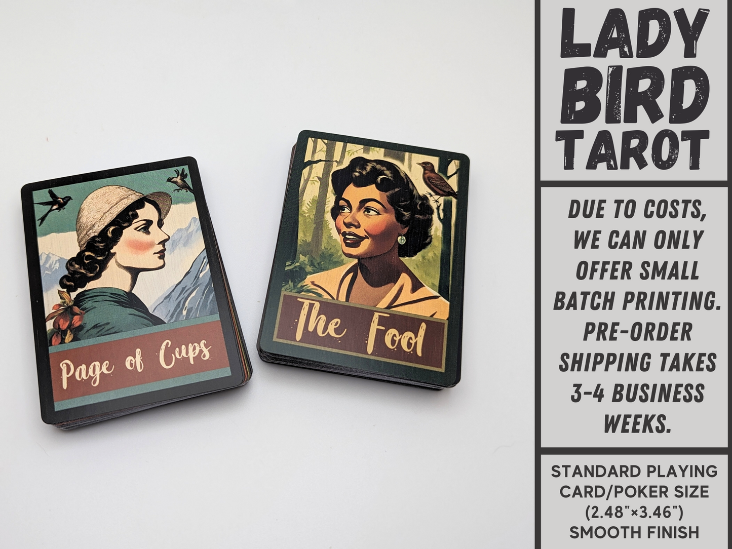 Ladybird Tarot Cards Gift Set (Pre-order) Original Retro/Vintage Design