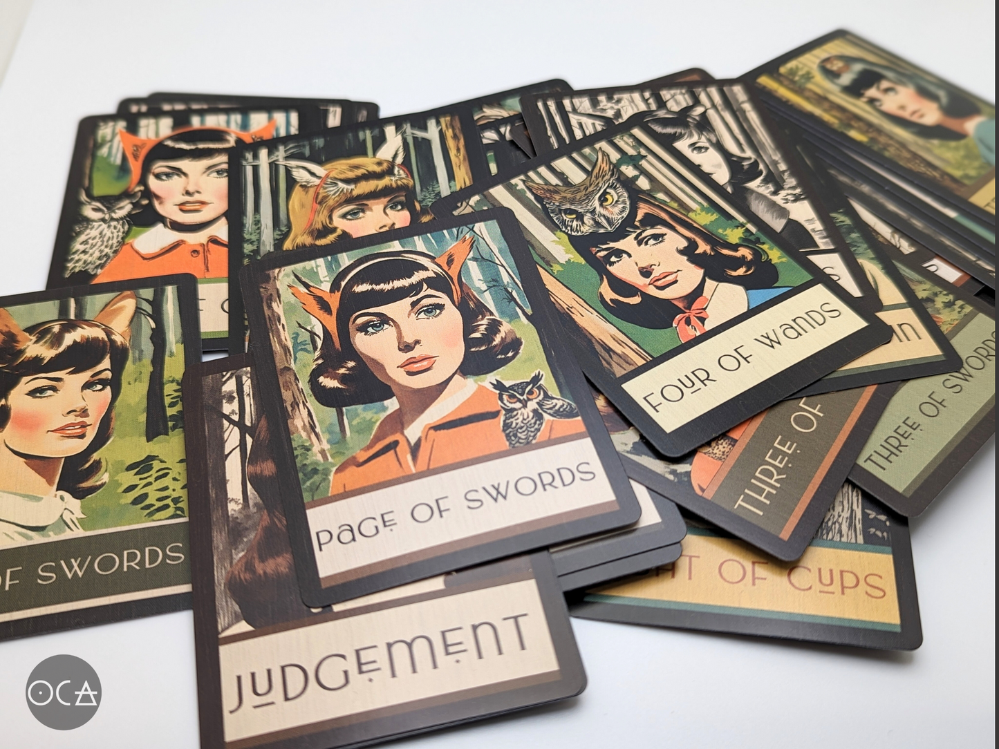 Ladyowl Tarot Cards Gift Set (Pre-order) Original Retro/Vintage Design