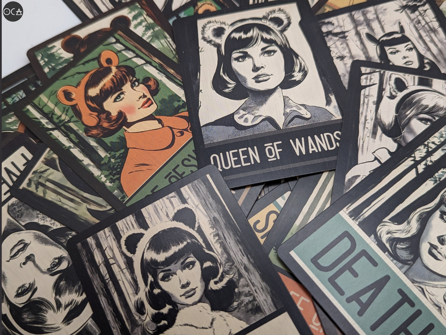 Mamabear Tarot Cards Gift Set (Pre-order) Original Retro/Vintage Design