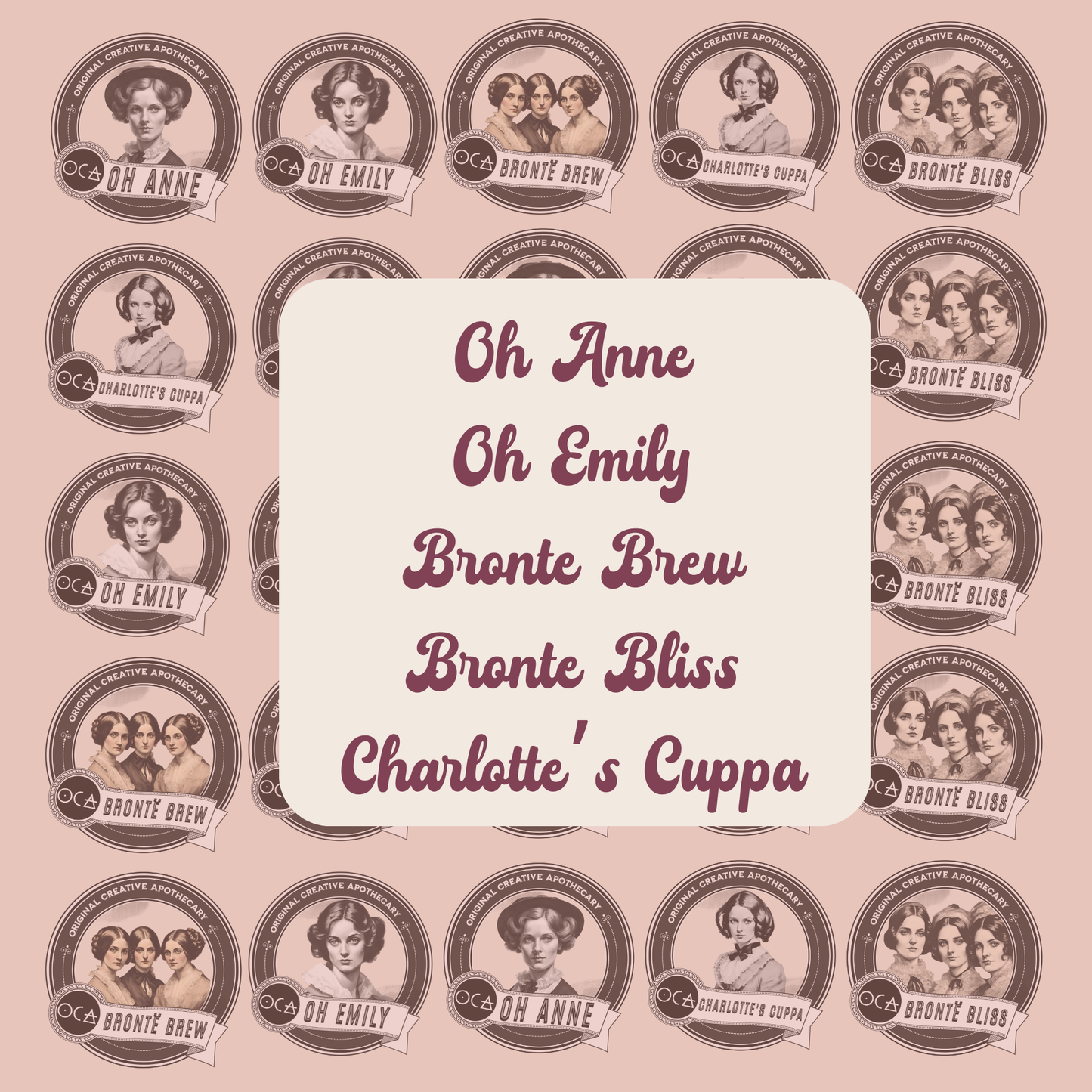 Bronte Bliss Sipset TeaRing (Herbal Tea Sampler Set/Gift Set/5 teas)