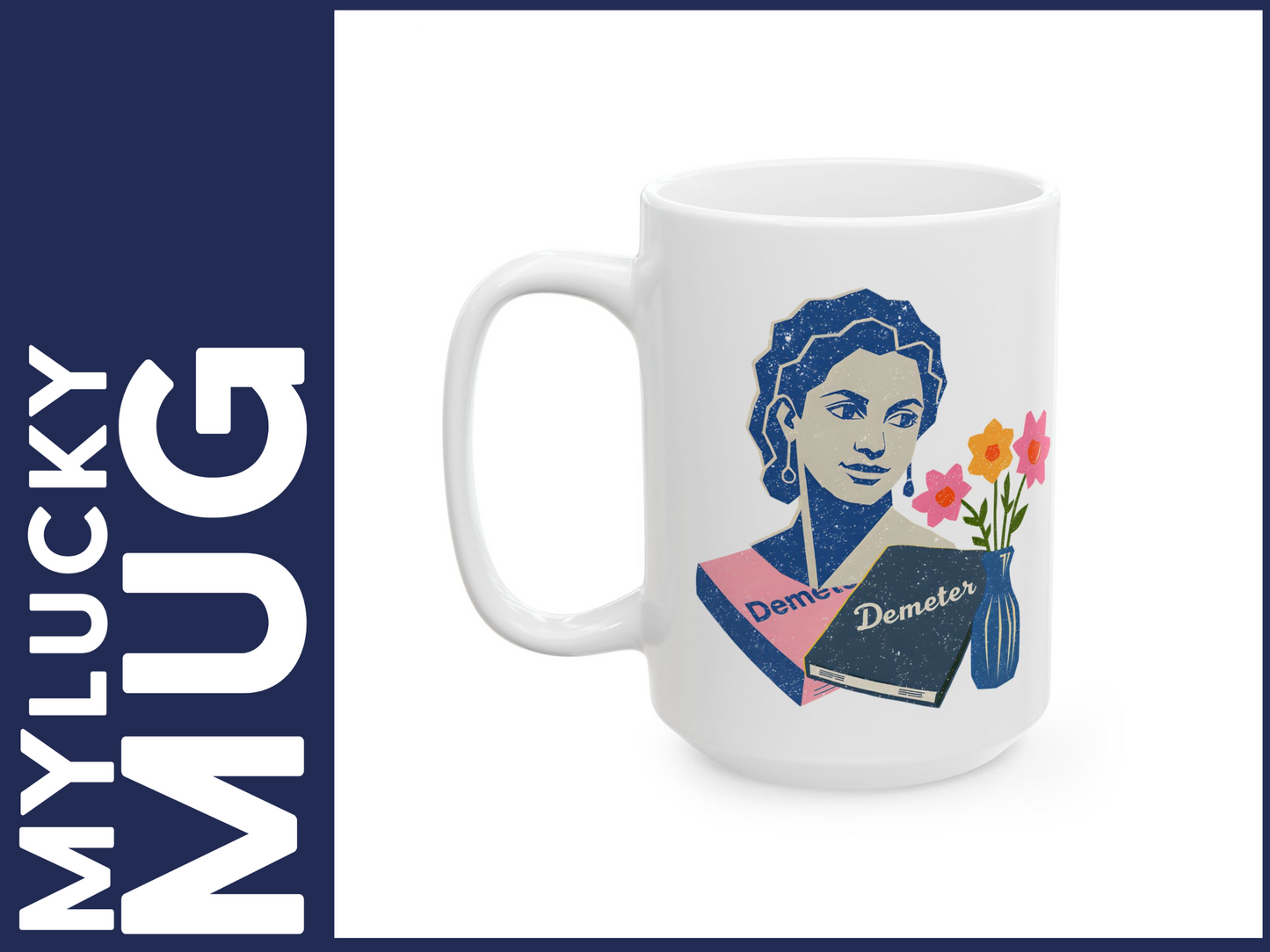 Demeter 15oz Mug (Doublesided/2 Color Options)