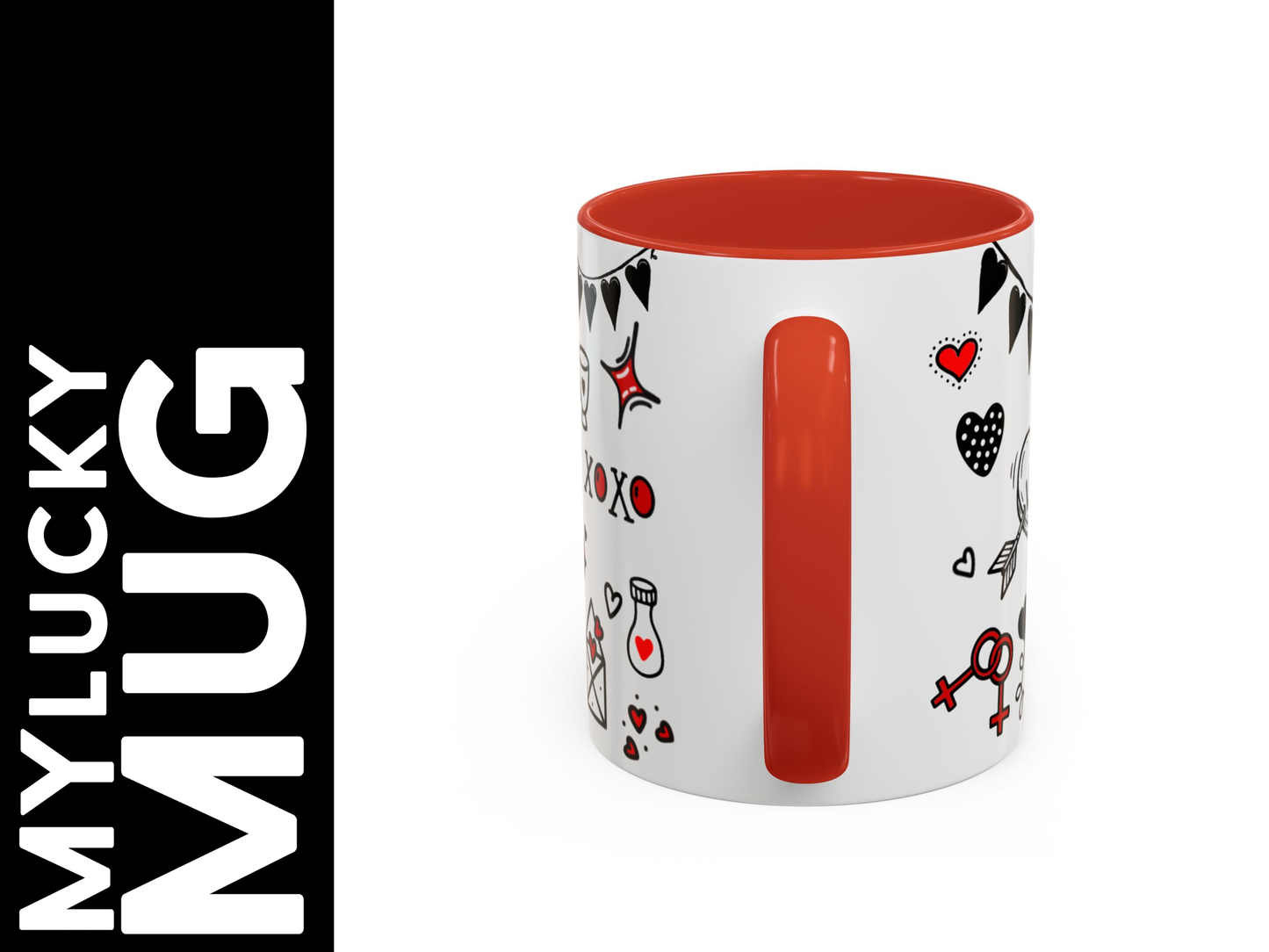 Doodle Love Mug (2 Color Options)