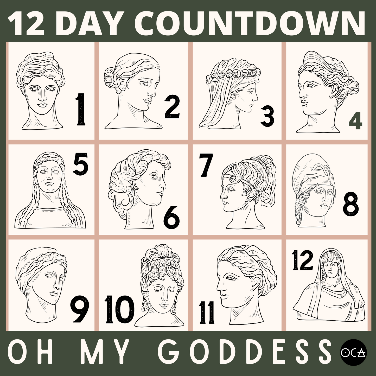 Greek Goddess Gift Kit (12 Day Countdown)