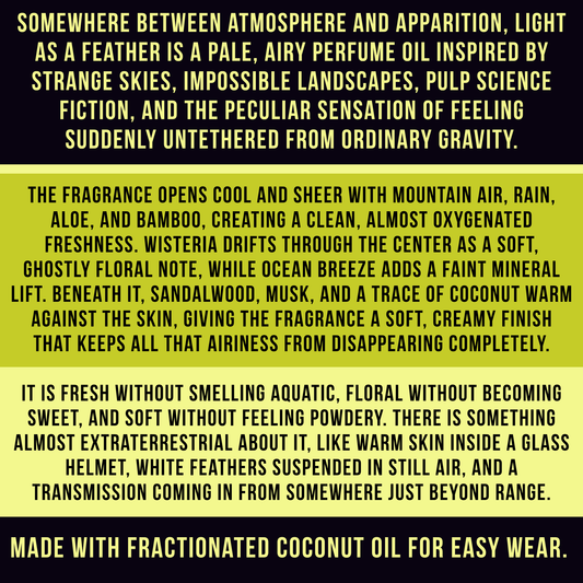 Light as A Feather Pulpfume Collection Herbfume (Oil/Perfume)