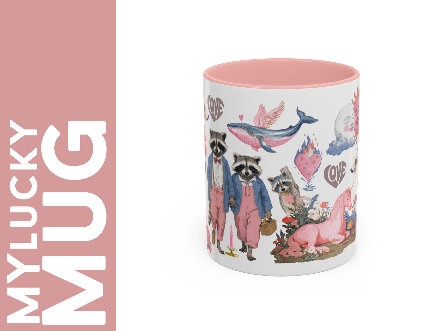 Sappy Sweet Pink Love Mug