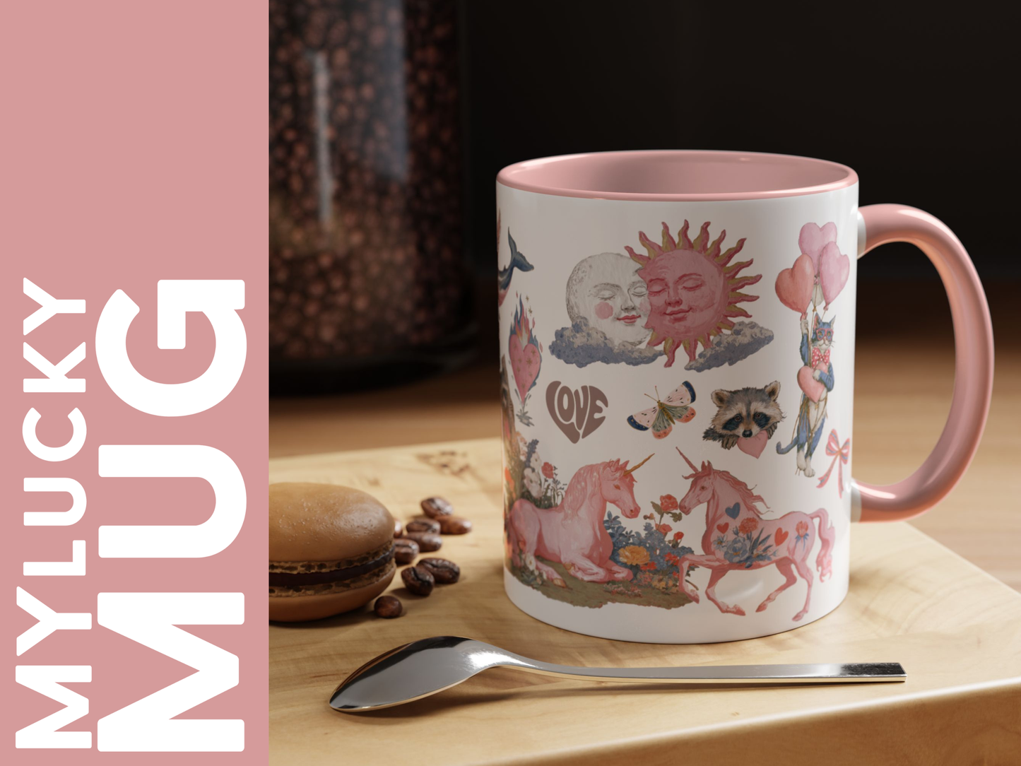 Sappy Sweet Pink Love Mug