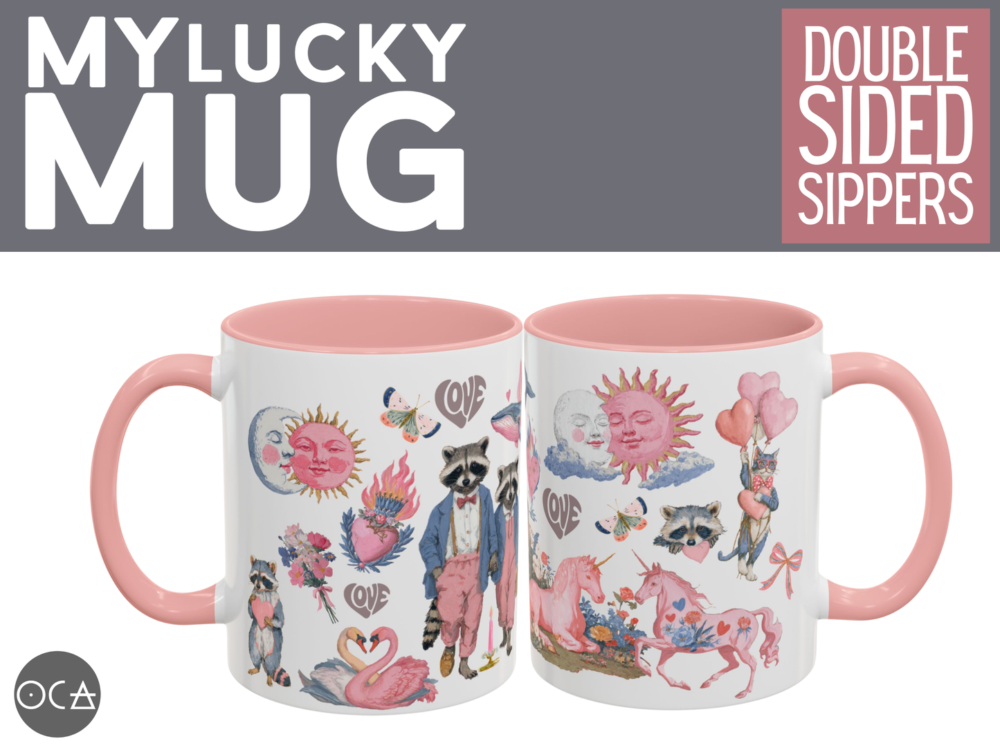 Sappy Sweet Pink Love Mug