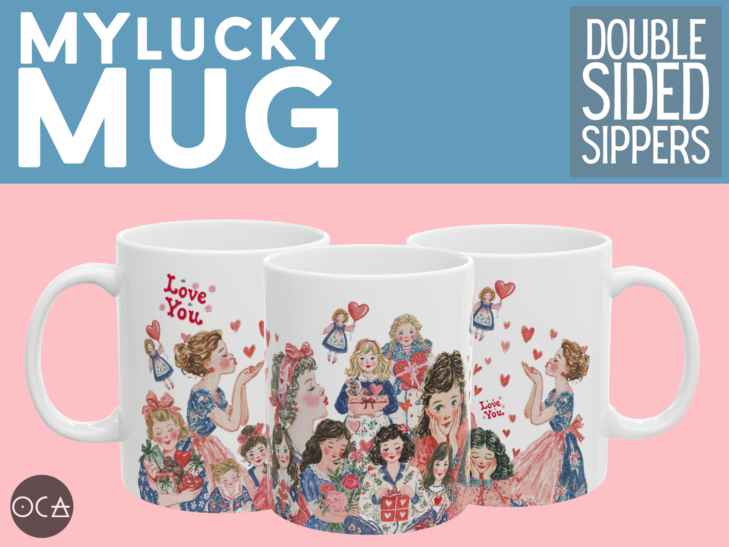 Sweet Galentines Gals Mug