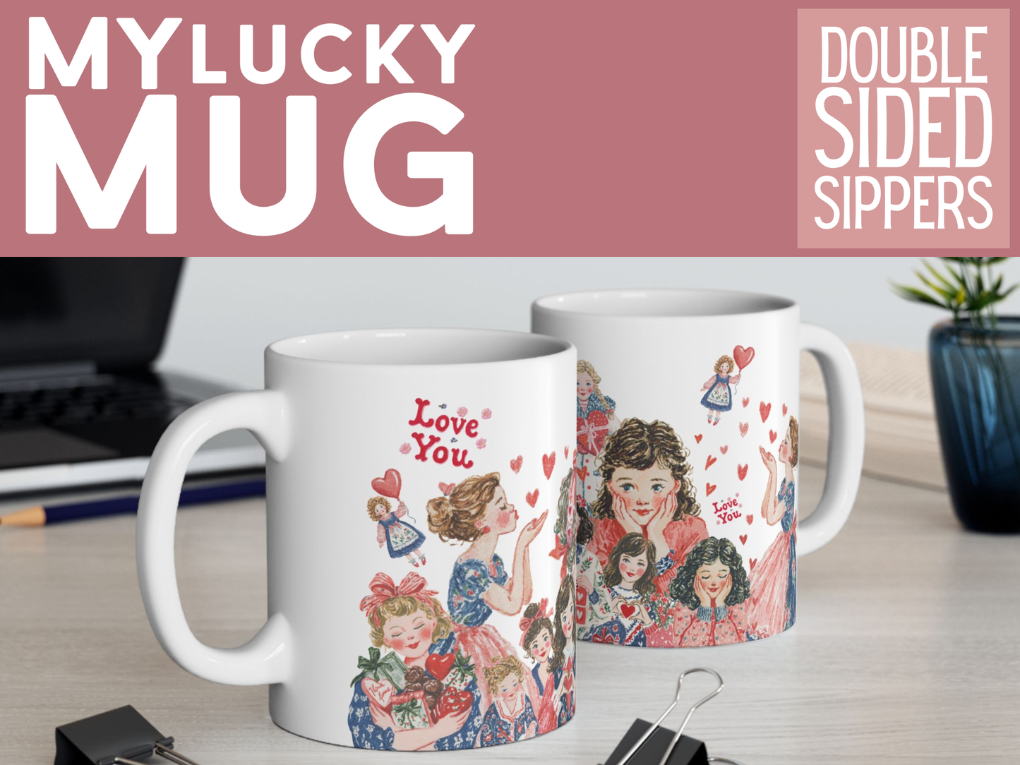 Sweet Galentines Gals Mug