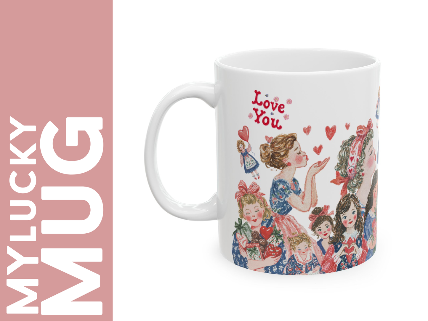 Sweet Galentines Gals Mug