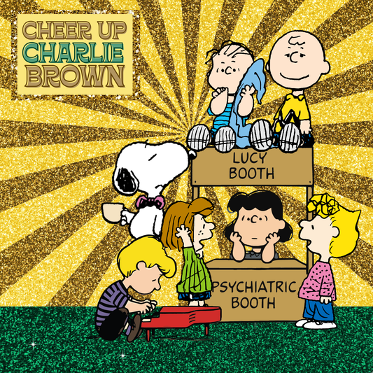 Cheer up Charlie Brown Tea Sampler Gift Set: 7 Herbal Cartoon Blends