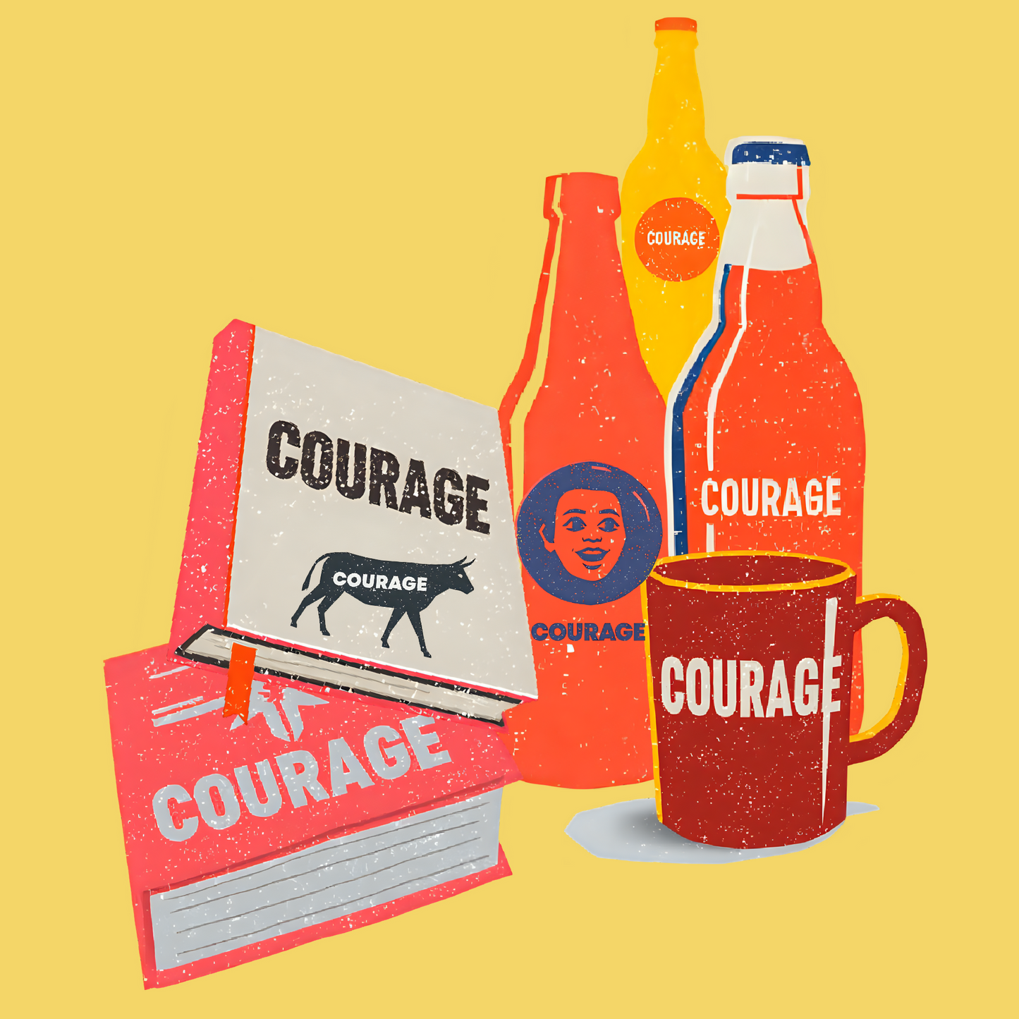 Cardinal Cuppa: Courage (Tea/Giftset)