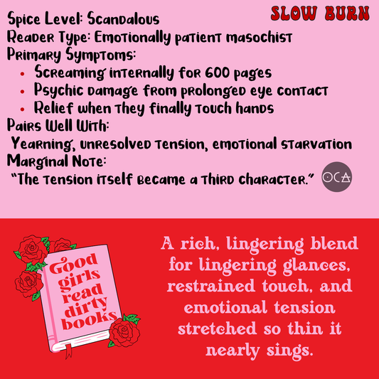 Slow Burn Smutty Sippa (Bookish Tea Gift)