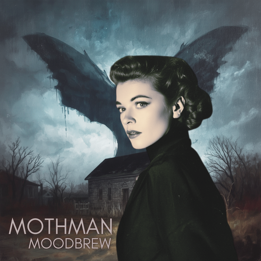 Mothman Tea | Cryptid Inspired Herbal Tea | Paranormal Loose Leaf Blend with Ginger, Rosehips & Peppermint