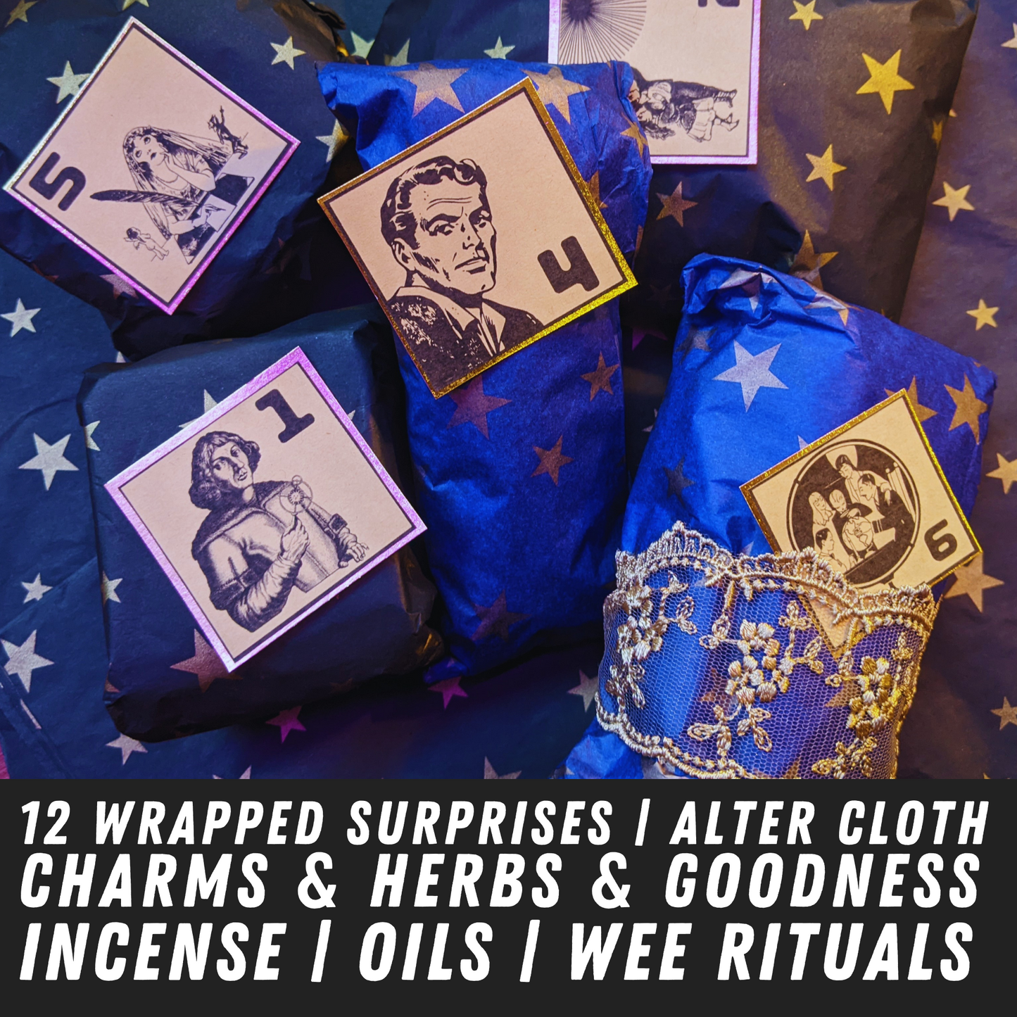 Cosmic Curiosities Astropack / Planetary Mystery Pack (7 or 12 Day Countdown) Mystery Box