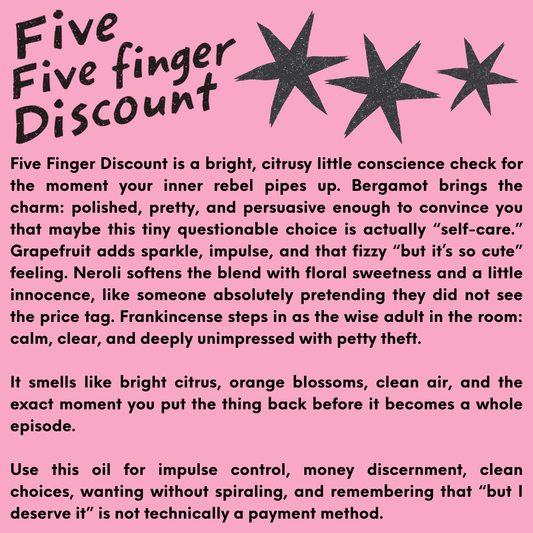 Five Finger Discount Perfume-After School Special Collecion (Oil/Perfume)