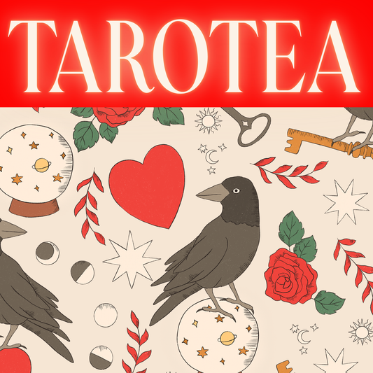 Tarotea Enchantment Gift Set (Divination Tea and Magpie Tarot Pack)